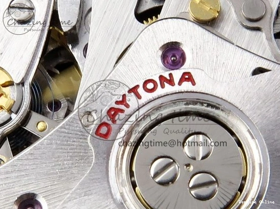 0420 DAYTONA 116518 APSF 1:1 BEST EDITION YG BLACK DIAL ON OYSTERFLEX RUBBER STRAP SH OnTrend 1784